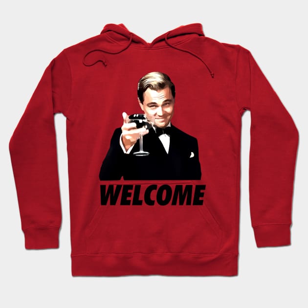 The Great Gatsby Leonardo Di Caprio Hoodie by KrateMilk